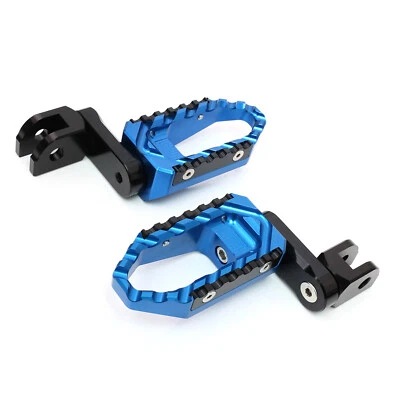 Clavijas de pie TRC azules Rider 25 mm ajustables para Suzuki DL 650 XT V-Strom 15-24 23 Foto 1 de 4