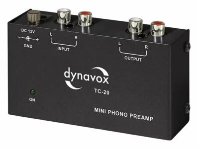 Dynavox TC-20 Phono-Vorverstärker Entzerrer für MD / MM Plattenspieler Pre-Amp - Bild 1 von 4