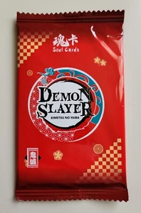 Demon Slayer Kimetsu No Yaiba CCG Pkmn crossover WAIFU ×1 Booster Packs - Picture 1 of 3