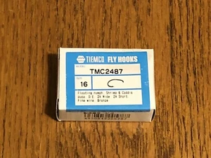 100 Tiemco Fly Tying Hooks, TMC 2487, Size 16, Fly Tying - Picture 1 of 1