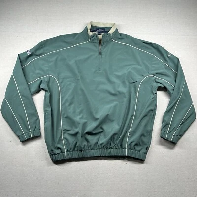 Chaqueta de rendimiento recta para hombre XL suéter de golf 1/4 cremallera elástica viento lluvia Foto 1 de 4