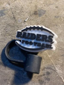 las vegas raiders Silikon Auslaufsichere Strohhalme Topper Plug - Bild 1 von 1
