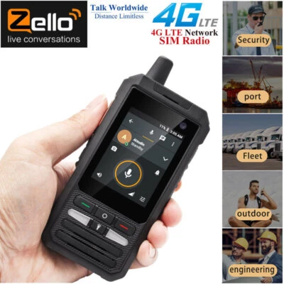 4G LTE Android 8.1 Rugged Radio Smartphone PTT PoC Walkie Talkie Mobile F80 - Image 1 of 4