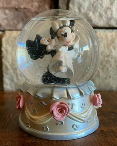Disney Parks Mickey & Minnie Wedding Mini (3.5") Snow Globe - Picture 1 of 6