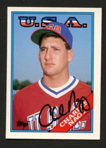 Charles Nagy #74T signed autograph auto 1988 Topps Baseball Trading Card - Picture 1 of 1