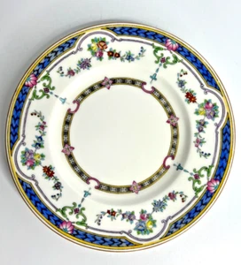 Minton England Ripon Muster 6,25" Brot Beilagenteller blau Blumen - Bild 1 von 6