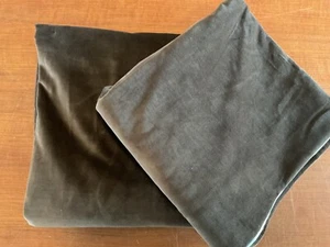 Ikea Sanela Velvet Brown Drapes (2) Curtains Room Darkening 55x96” - Picture 1 of 9