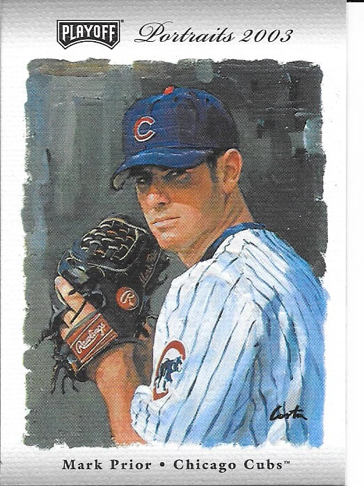 2003 PLAYOFF PORTRAITS MARK PRIOR 01/50 - Image 1 of 1