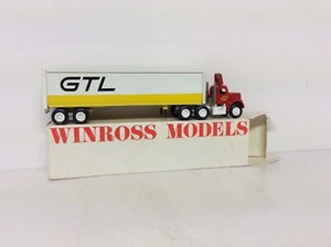 Winross White 9000 GTL with  Van Trailer. New in Box - Picture 1 of 3