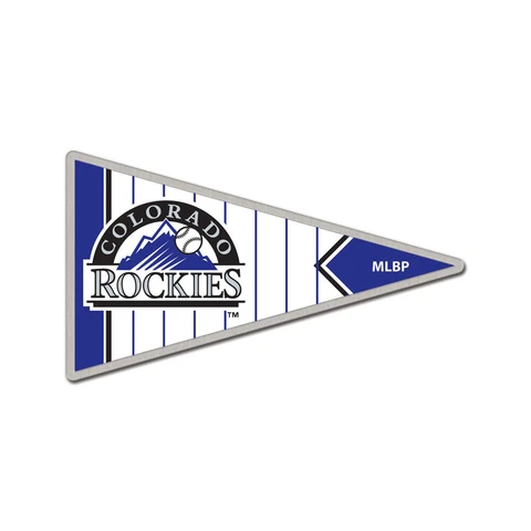 Colorado Rockies Pennant Cloisonne Pin Cover