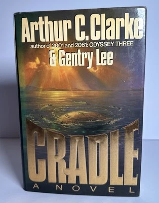 Cradle A Novel by Arthur C Clark & Gentry Lee 1st Edition 1st Printing SIGNED - Image 1 of 4