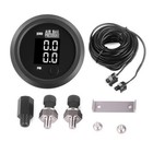 Air Bag Pressure Gauge Dual Digital Display 0-232PSI (16BAR) for Air Ride