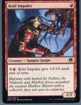 Magic the Gathering MTG Eldritch Moon Bold Impaler #120 - Image 1 of 2