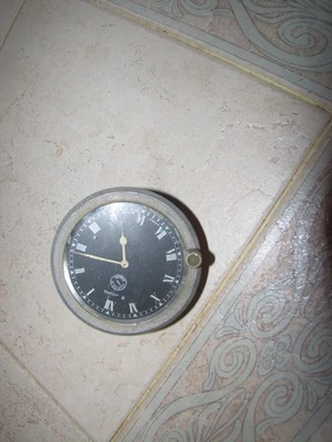 1926 - JAEGER Paris -  8-day car clock - BLACK dial - Roman numerals. NOT TESTED - Image 1 of 4