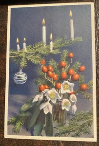 Vintage Alfred Mainzer, NY Christmas Postcard - Unposted - Picture 1 of 2