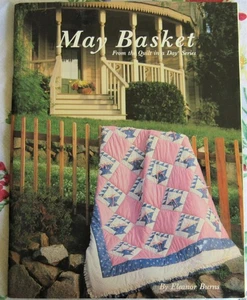 Old Time MAY BASKET Eleanor Burns Quilt in a Day Pattern Book 1988 All Sizes Inc - Bild 1 von 4