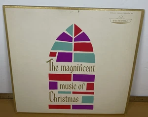 The Magnificent Music of Christmas Vinyl LP Westerfield 1006 VTG 1963 Holiday - Picture 1 of 12