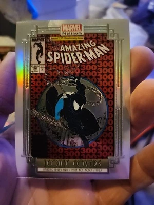 2023 Upper Deck Marvel Platinum Iconic Covers Rainbow Amazing Spider-Man #300 🕷 - Image 1 of 3