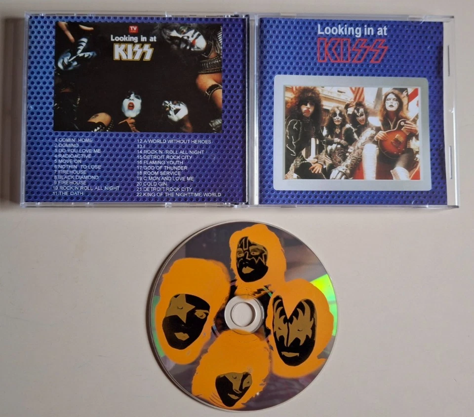 KISS - Looking in at Kiss Compilation CD TV performances Released in the 90's - Bild 1 von 2
