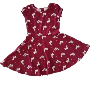 Girl's Lily Bleu Purple Llama Dress Size 6 - Picture 1 of 11