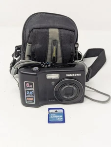Cámara digital compacta Samsung Digimax S630 6,0 MP plateada probada funcionando - Imagen 1 de 8
