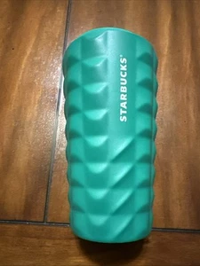 Starbucks Holiday Green Studded Ceramic 12 oz Tumbler W/Lid - Picture 1 of 7