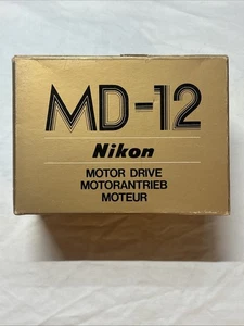 Unidad de motor Nikon MD-12, empuñadura para cámara fotográfica FA, FE, FM, FM2 35 mm REPUESTOS/REPARACIÓN - Imagen 1 de 4