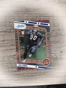 2024 Panini Absolute - Rookies Kris Jenkins #149 Blue (RC) - Picture 1 of 2