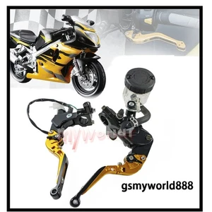Fit For SUZUKI GSXR600 GSXR750 GSXR1000 Front Brake Master Cylinder Lever Pump - Picture 1 of 7