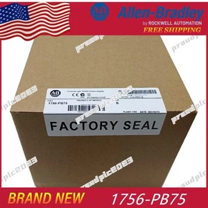 New Sealed AB 1756-PB75ControlLogix 24V DC Power Supply Module 1756PB75 - Picture 1 of 6