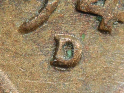 高等级完好错误 1949-D 林肯 WHEAT CENT RPM#5 AU — 第 1/3 张图片