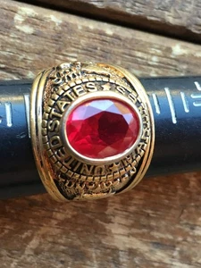 UNITED STATES MARINE RING SIZE 13 - Picture 1 of 3