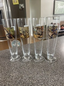 Acheson Art Vintage Schwinn Bike große Biergläser 4er Set. Nie benutzt. - Bild 1 von 12