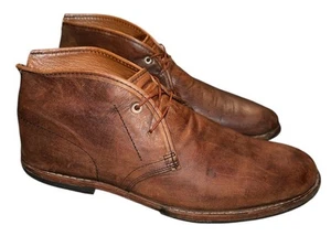 Timberland Boot Co Mens 11 Wodehouse 2 Eye Chukka Boot Brown Leather 75509 - Picture 1 of 12