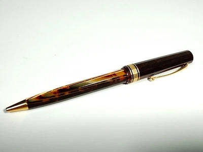 Dodecaedro OMAS Paragon (12 cuadrados) ARCO marrón/bronce celuloide giratorio Foto 1 de 4