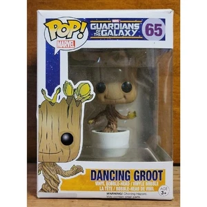 Funko Pop Marvel - 65 DANCING GROOT - GUARDIANES DE LA GALAXIA - Caja Original - Imagen 1 de 6