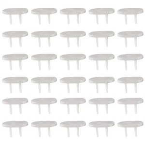 50Pcs Plugs Protector Cover Socket Electrical Outlet Baby5152 - Picture 1 of 6