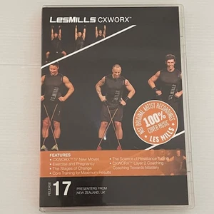 Les Mills Cxworx Release 17 DVD Workout Fitness Resistance Tubing Region Free 0 - Bild 1 von 5