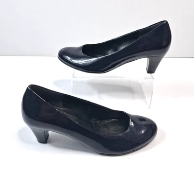 Gabor charol azul marino sin cordones tribunales Reino Unido 5,5 trabajo oficina secretaria Foto 1 de 4