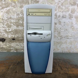 Classic Custom Beige ATX PC Desktop w/Power Supply Sleep Build for Retro Gaming - Picture 1 of 8