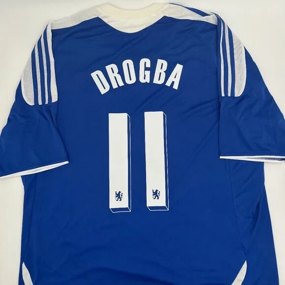 Didier Drogba Chelsea International Club Soccer Fan Jerseys