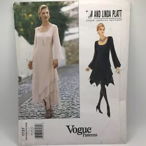 Vogue Patterns 1737 Misses Sz 18-22 Fitted Dress A-Line Sewing Pattern FF UC - Picture 1 of 5