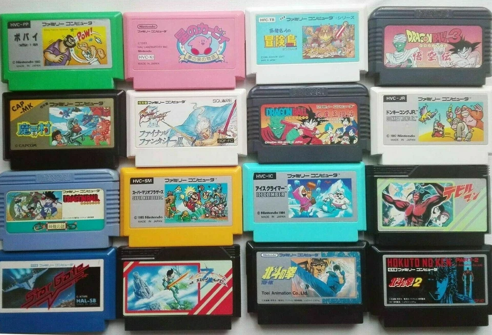 JUEGOS FAMICOM FC NES JP JPN JAPAN NTSC JAPON SOLO CARTUCHO ENVIO GRATIS - Imagen 1 de 1