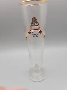 Lindemans Merchant du Vin Peche Pilsner Glass 8 1/4" - Picture 1 of 4