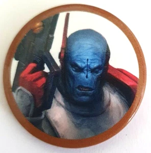 Warhammer 40k Games Workshop Kill Team Tau Fire Warrior Bronze Edge Pin Insignia - Imagen 1 de 1