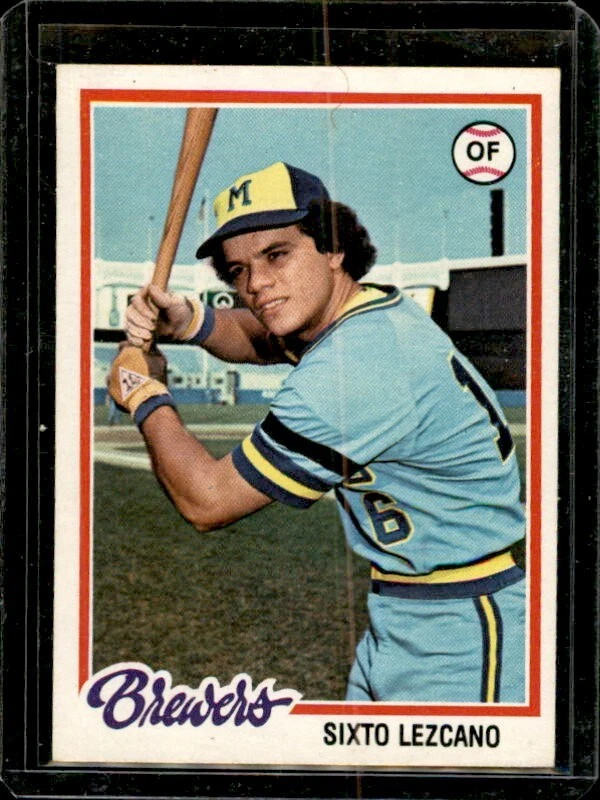 1978 Topps - #595 Sixto Lezcano - Image 1 of 1