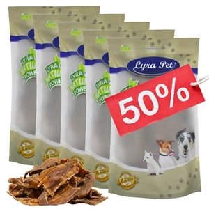5 kg Rinderdörrfleisch Chips 4 - 10 cm Hundesnack Belohnung Lyra Pet®MHD11/2025 - Bild 1 von 7