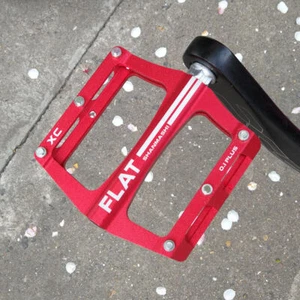 Aluminum Alloy Bicycle Pedals Anti Slip Flat Bearing Pedal MTB Bike Pedal 340g - Picture 1 of 18