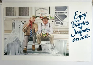 Póster de Bartles & Jaymes Enjoy Bartles & Jaymes On Ice anuncio vintage hombre decoración de cuevas - Imagen 1 de 5