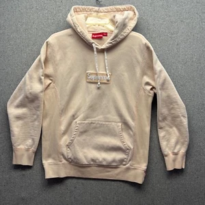 Supreme Box Logo Hoodie FW16 Peach Size Medium Rare - Picture 1 of 9